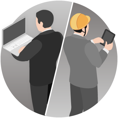 進め方が人や現場によって異なる
